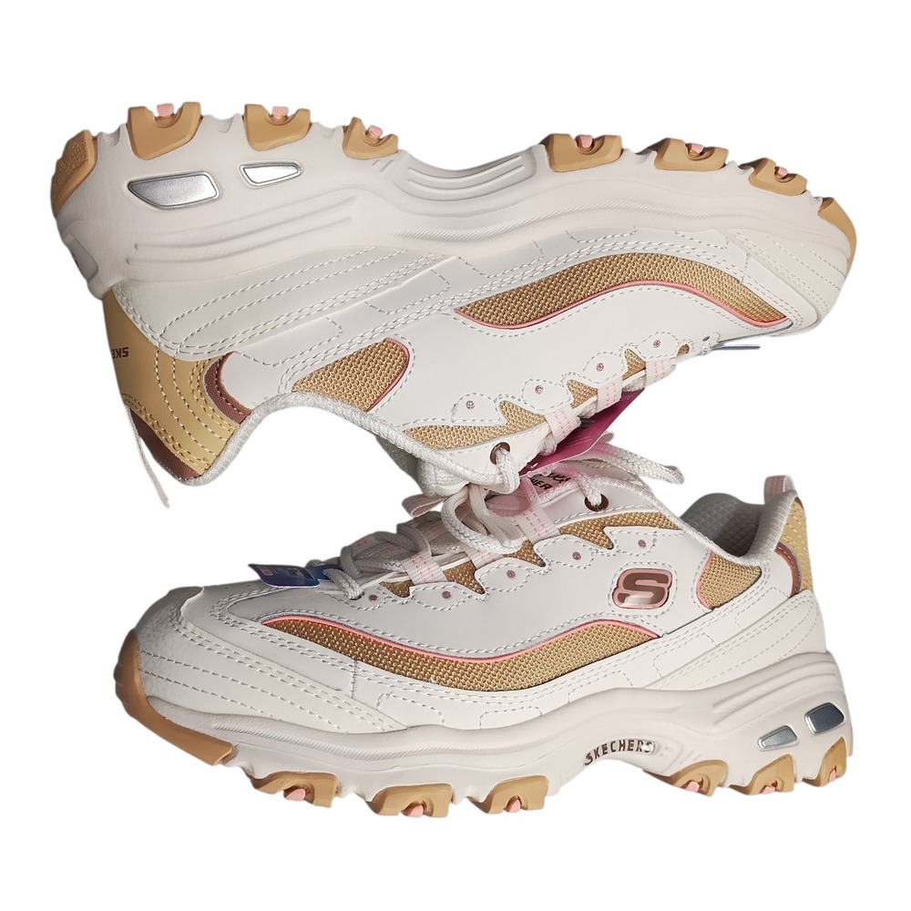 Skechers D'Lites Popular Vote Sneakers Womens US 8 Multi Air-Cooled Memory Foam
